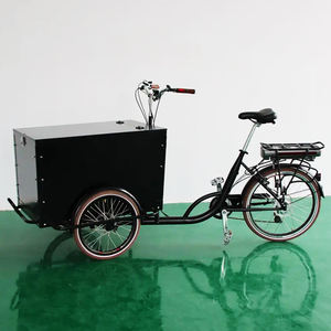 Vélo électrique néerlandais JG Gastro Coffee Bike Jus Vending Tricycle Beer Bike Vélo cargo électrique à trois roues Livraison rapide - Product Image 1