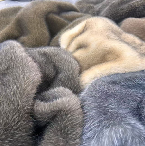 Tissu en fausse fourrure <span class=keywords><strong>de</strong></span> vison <span class=keywords><strong>de</strong></span> qualité supérieure, peluche à poils courts super doux, 100% polyester, multicolore pour manteaux d'hiver, couvertures et décoration intérieure - Product Image 5