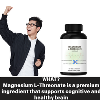 Capsules de L-Thréonate de Magnésium Personnalisées par une Usine Fiable Favorisent un Sommeil Réparateur et une Relaxation Quotidienne Échantillon Gratuit
