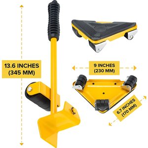 Furniture Movers <b>Dolly</b> with 360° Rotation Wheels Heavy-Duty <b>Appliance</b> Roller for Safe and Easy Moving of Sofas and Refrigerators - Product Image 6