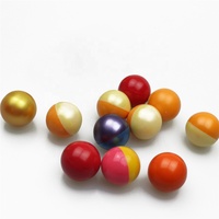 Billes de peinture gonflables fraîches aux couleurs vives et audacieuses, calibre 0,68, non toxiques et biodégradables, 2000 billes/boîte pour usage extérieur