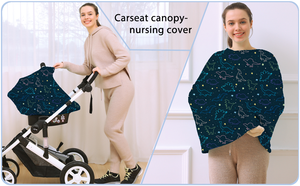 Housse de siège auto respirante bleu marine pour bébés garçons et filles - Product Image 6