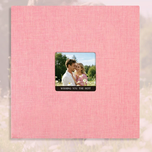 Albums photo Lerp& 40 pages en tissu <span class=keywords><strong>de</strong></span> lin, grande taille 26,5*29 cm, pour photos <span class=keywords><strong>de</strong></span> 3/4/5/6/7/8 pouces, pages intérieures autocollantes - Product Image 2