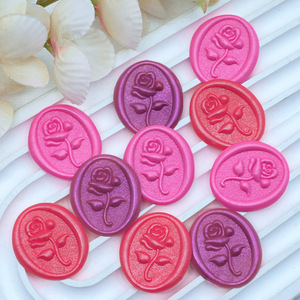 Sceau de <span class=keywords><strong>cire</strong></span> acrylique pour invitations de mariage, autocollant de scellage, étiquette auto-adhésive, <span class=keywords><strong>en</strong></span> <span class=keywords><strong>feuille</strong></span> de saule, sceaux botanique - Product Image 6