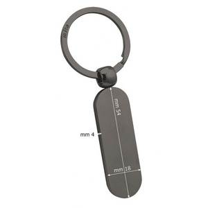 Burnished Oval Leather Metal <b>Key</b> <b>Ring</b> Stylish Vintage Fashionable Gift Keychain <b>Bottle</b> <b>Opener</b> Durable Metal Leather Material - Product Image 2