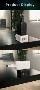 Adaptateur d'alimentation 65W à <span class=keywords><strong>3</strong></span> ports EN 50075 EN 62368 avec fonctions 2C1A QC3.0 SCP, chargeur mural GAN Type-C pour <span class=keywords><strong>iPhone</strong></span> 17 - Product Image 5
