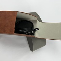 Nouvel Arrivage SG311 Étui à Lunettes Fait Main en PU Couleur Personnalisée pour Présentation de Lunettes Fabricant