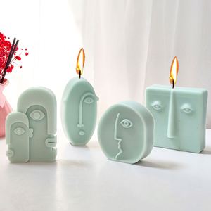 New Luxury Large 3D Resin Epoxy <b>Silicone</b> Candle Mould Mold 3D Birthday Custom Gift for Candle & Soap Making Cake <b>Tools</b> - Product Image 2