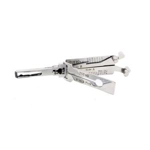 อุปกรณ์กุญแจเหล็ก & พลาสติกอเนกประสงค์สำหรับใช้ในครัวเรือนเครื่องมือช่างกุญแจ TOY40กุญแจป้องกันความปลอดภัยระดับมืออาชีพ - Product Image 5