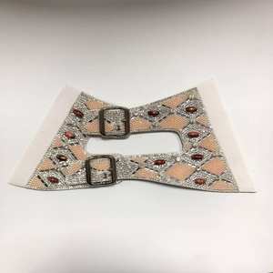 Sandalias y zapatillas de diamantes de agua con varios elementos de estilo étnico popular y de moda nuevas personalizadas con parte superior - Product Image 4