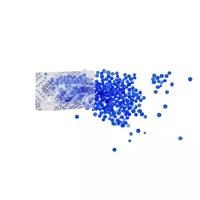 Gel de silice bleu déshydratant indicateur SiO2 pureté 99% Perles pour agents auxiliaires de revêtement