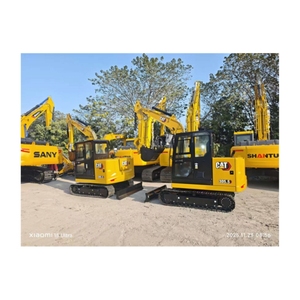 รถขุดขนาดเล็ก Caterpillar 305.5 ใหม่เอี่ยม น้ำหนัก 5.5 ตัน เครื่องยนต์ Cat C2.2 บุ้งกี๋ขนาด 0.22 ลูกบาศก์เมตร สำหรับงานเทศบาล - Product Image 1