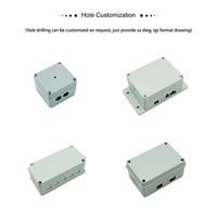 Boîtier d'interrupteur électrique industriel Boîtier de jonction électronique en ABS pour boîtiers d'instruments électroniques Boîtier en plastique pour l'électronique
