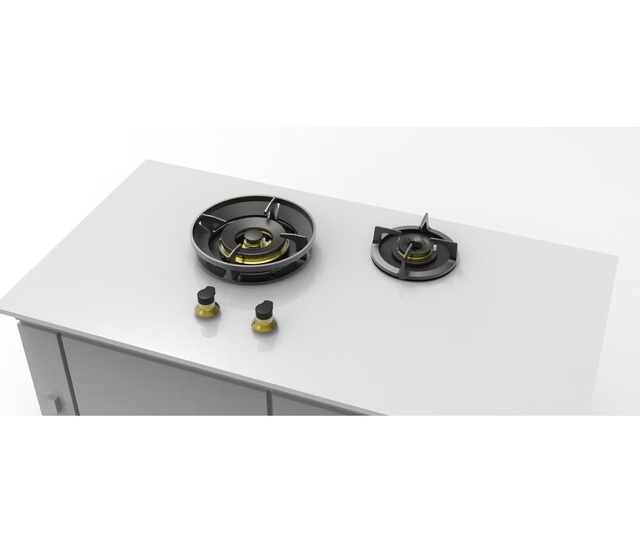 Customized Luxury Built-In Kitchen Gas Cooker Stove for Household Use