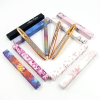 Propre Marque Cils Eyeliner Stylo Colle Boîtes Cosmétique 50 Carton Cosmétiques Emballage Aimant Boîte Cosmétique Cas B1 Outils De Maquillage