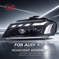 Ensemble de phares pour Audi A3 2008-2012, mise à niveau des phares, luminosité accrue de 200 %, plug and play