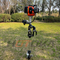 HOTOKA Offre Spéciale 52cc 1.65Kw moteurs de bateau à essence 2 temps arbre long/court moteur de bateau hors-bord
