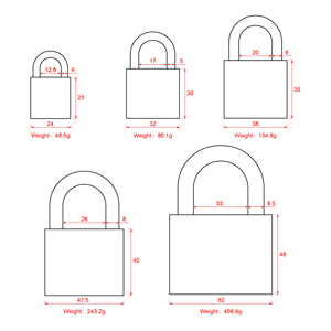 Gran <span class=keywords><strong>precio</strong></span> en <span class=keywords><strong>candado</strong></span> de hierro sólido de grillete endurecido corto de 25mm con llaves de anillo impermeables OEM Función DE SEGURIDAD Garantía de calidad - Product Image 2