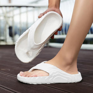 Gran oferta, chanclas abiertas transpirables de doble uso, <span class=keywords><strong>sandalias</strong></span> de verano informales con patrón de <span class=keywords><strong>montaña</strong></span> EVA, antideslizantes, resistentes al desgaste para seco y húmedo - Product Image 4