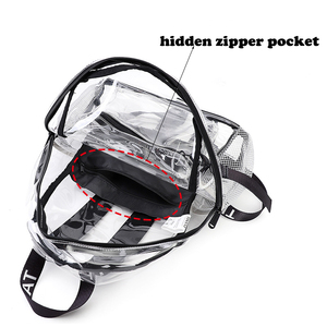 Bolsa de Trabajo Transparente de PVC Impermeable, Mochila Escolar Transparente para Niños, Bolsa de Viaje, RTS, Pedido Mixto al por Mayor - Product Image 2