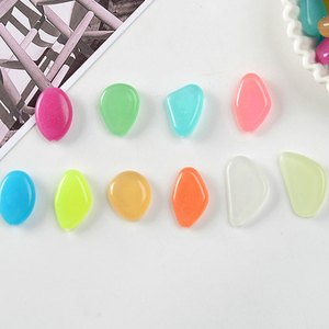 Bagliore luminoso nel buio pietra artificiale ciottoli Non tossici per la decorazione e la pavimentazione del giardino vialetto della piscina all'aperto - Product Image 4