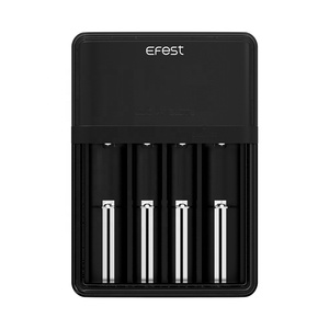 Phổ 18650 Lithium Battery <span class=keywords><strong>Charger</strong></span> efest <span class=keywords><strong>luc</strong></span> V4 Elite 4 khe cắm <span class=keywords><strong>LCD</strong></span> hiển thị cho 20700 21700 <span class=keywords><strong>26650</strong></span> 18650 sạc AAA AA - Product Image 4