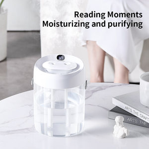 2L Lar Kapazität <span class=keywords><strong>Mini</strong></span> USB Nebel Herstellung Raum Luft reiniger Schall diffusor Aroma therapie Kalt nebel Atmosphäre Luftbe feuchter - Product Image 4