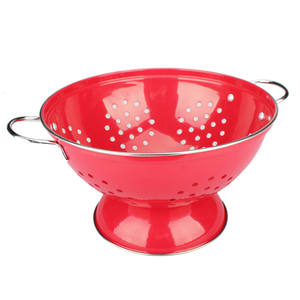 WELLWAY Colorful Self-Draining Base Mirror Polished Dishwasher Safe <b>Colanders</b> & <b>Strainers</b> - Product Image 3