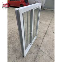 Fenêtre fixe en PVC à cadre ultra-fin, design moderne européen, verre isolant haute performance