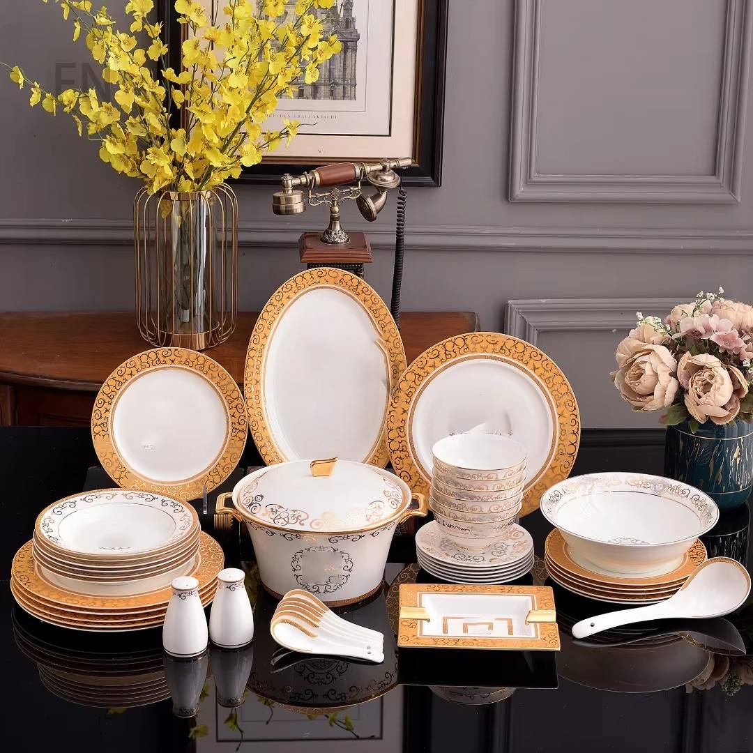 Ensemble du dîner 43pcs