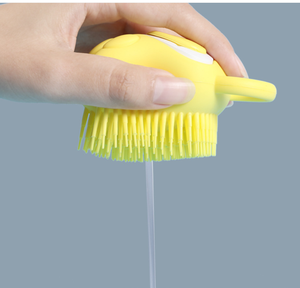 Bola de baño con forma de pata de gato, cepillo de baño para bebés, cepillo de baño de silicona, masaje, lavado del cabello, fregado, cepillo para limpiar superficies - Product Image 6
