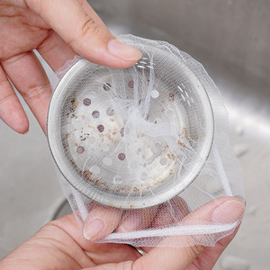 Disposable Kitchen Sink Strainer Mesh Filter 100 Pieces Per Pack For Drain Cleaning Food Scrap Capture - Product Image 1