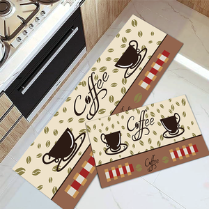 Недорогие, популярные, современные кухонные коврики для пола, мягкие, моющиеся, нескользящие, впитывающие, из полиэстера, безопасные для домашних животных, двусторонние - Product Image 3