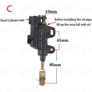 Pompe hydraulique de <span class=keywords><strong>frein</strong></span> <span class=keywords><strong>arrière</strong></span> de <span class=keywords><strong>moto</strong></span> universelle, réaménagement du <span class=keywords><strong>frein</strong></span> <span class=keywords><strong>arrière</strong></span>, pompe <span class=keywords><strong>maître</strong></span>-<span class=keywords><strong>cylindre</strong></span> pliable - Product Image 6