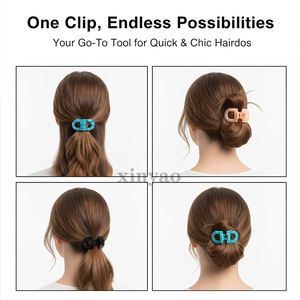 定制智能磁性发夹 女士小号发夹 强力固定 二合一发型夹配件 防滑发夹 - Product Image 5