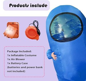 Customized <b>Astronaut</b> Enthusiasts Inflatable Funny Halloween Spacesuit <b>Costume</b> for Adults or <b>Kids</b> - Product Image 4