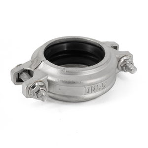 Pinza de ajuste de tubería de acero inoxidable, reparación de manguera eak de hierro fundido, tubería cuadrada rígida de azulejo, accesorios de abrazadera triples - Product Image 2
