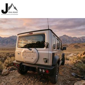Boîte de rangement pour porte arrière tout-terrain pour <span class=keywords><strong>Suzuki</strong></span> Jimny <span class=keywords><strong>2018</strong></span>+ 3/5 portes, boîte de transport rigide Pueatas, accessoires de modification extérieure - Product Image 2