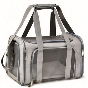 Sac de transport portable pour animaux de compagnie, respirant et tendance, pour chats et chiens - Product Image 1