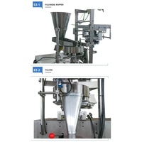 Machine d'emballage verticale entièrement automatique à haute efficacité pour la distribution et le scellage de petits granulés, aliments, bonbons, snacks, avec PLC