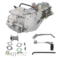 Moteur Zongshen ZS155 d'origine, refroidi par huile, 4 vitesses, démarrage manuel, pour moto de course, moto tout-terrain, moto de cross