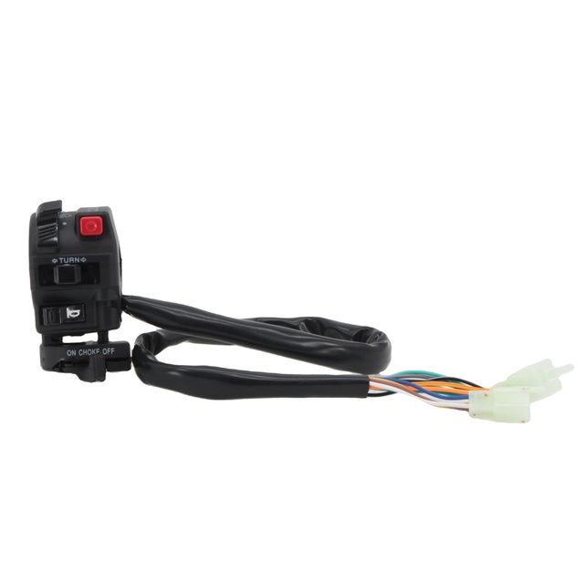 7/8" Motorcycle Universal Handlebar Control Switch Assembly Horn Turn Start Headlamp Handlebar Combination Switch