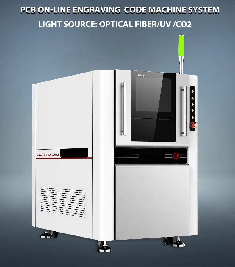 Machine de marquage Laser UV à code QR de carte PCB de précision 50W 10W/Machine de marquage Laser à Fiber de verre PCB de gravure