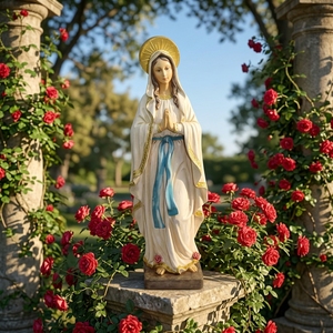 Estatua <span class=keywords><strong>de</strong></span> resina <span class=keywords><strong>de</strong></span> alta calidad, Estatua <span class=keywords><strong>de</strong></span> la <span class=keywords><strong>Virgen</strong></span> María - Product Image 1