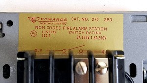 สถานีแจ้งเตือนเหตุเพลิงไหม้แบบไม่ใช้รหัส Plc 270-spo (จำนวน 2 ชิ้น) สำหรับสินค้าที่มีการรับประกัน - Product Image 2