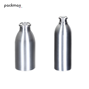 Venta al por mayor de fábrica de botellas de aluminio de 1 litro para cerveza artesanal, botellas de aluminio con logo personalizado, botellas de aluminio para cerveza de barril sin tapas para rellenar. - Product Image 1