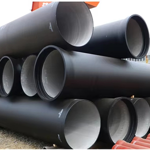 Giá nhà máy Epoxy sơn gang cống ống K9 đen ống gang dẻo cho cấp nước - Product Image 2