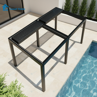 Sweet Home Aluminium-Pergola-Dachsystem für Hinterhof, Terrasse und Patio