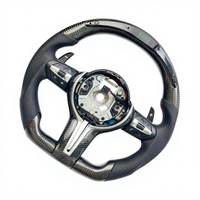 Volant en fibre de carbone M Sport avec écran LED pour BMW M3 M4 F80 F82 E90 E91 E92 X5 F15 X6 F16 F10 F30 F32 F36, mise à niveau