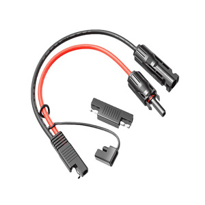 สายเคเบิลอะแดปเตอร์ MC4 เป็น SAE ยาว 1 เมตร ฉนวน PVC แกนทองแดง มาตรฐาน IP67 สำหรับเชื่อมต่อแบตเตอรี่รถยนต์ไฟฟ้า - Product Image 4